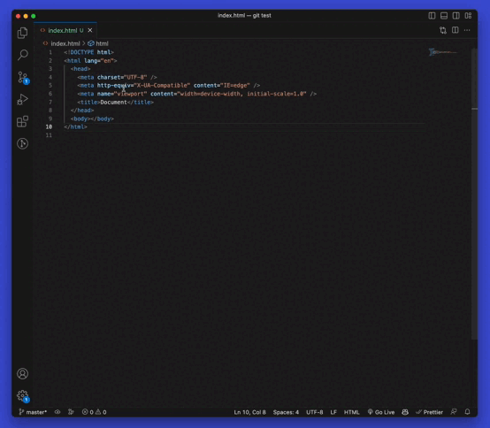 GIT branches visualized